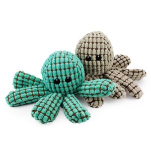 9" Ogi the Octopus w/ Squeaker & Crinkle - 2 Asst