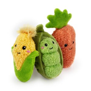 4" Farmers Market w/ Squeaker - 3 Pack
